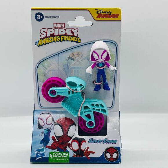 Marvel Spidey and His Amazing Friends Ghost-Spider Action Figure & Toy- New - Picture 1 of 4